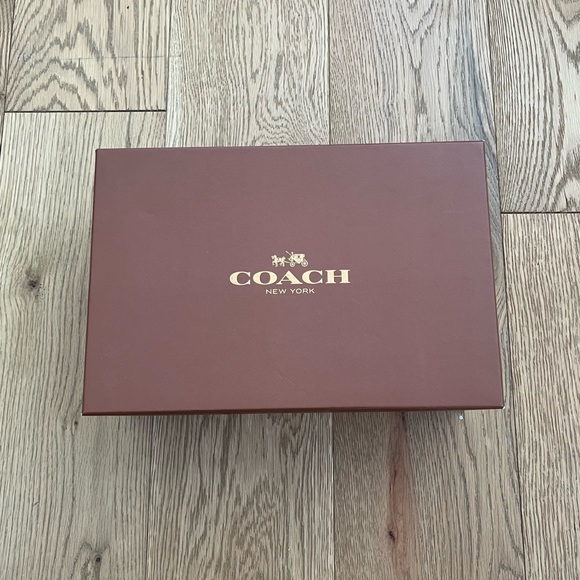 Coach Men’s Union Slip On Sneakers Azure Blue Leather Limited w/ Box - Size 10 - Picture 14 of 14